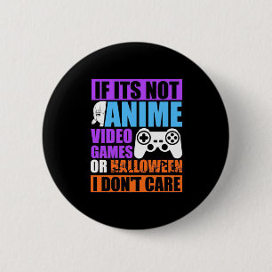 Halloween-Videospiele Button