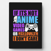 Halloween-Videospiele Fotoplatte (Vorderseite)