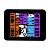 Halloween-Videospiele Magnet (Horizontal)