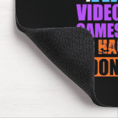 Halloween-Videospiele Mousepad (Ecke)