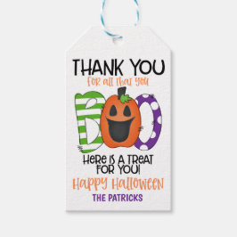 Halloween Vielen Dank für Ihr Geschenk-Tag Geschenkanhänger