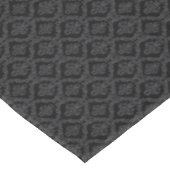 Halloween Viktorianisch Black Brocade Damask Tischdecke (Schrägansicht)