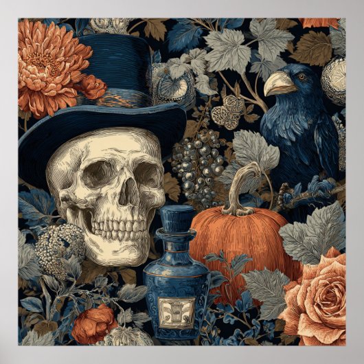 Halloween Viktorianisch Poster (Vorne)