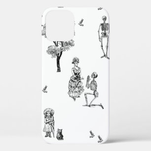 Halloween viktorianisch skelettoilenschädel Case-Mate iPhone hülle