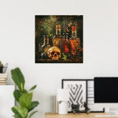 Halloween Vintag Apothecary Poster (Heimbüro)