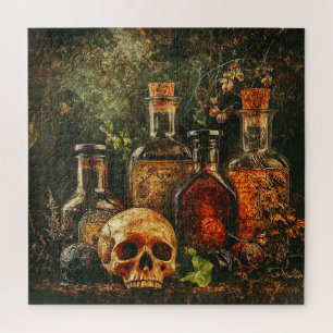 Halloween-Vintag-Apothekerpuzzle Puzzle