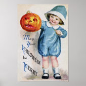 Halloween Vintag Art Poster (Vorne)