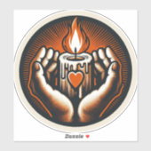 Halloween Vintag Aufkleber (Blatt)