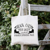 Halloween Vintag Black Cat Tragetasche