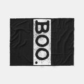 Halloween Vintag Boo Fun-Geschenk Fleecedecke (Vorderseite (Horizontal))