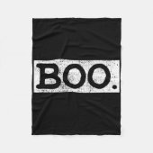 Halloween Vintag Boo Fun-Geschenk Fleecedecke (Vorderseite)