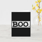 Halloween Vintag Boo Fun-Geschenk Karte (Gelbe Blume)