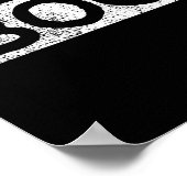 Halloween Vintag Boo Fun-Geschenk Poster (Ecke)