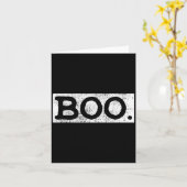 Halloween Vintag Boo Funny Gift Karte (Gelbe Blume)