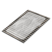 Halloween Vintag Ephamera Owl-Familie Notizblock (angewinkelt)