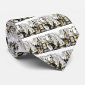 Halloween Vintag Flappers Krawatte (Gerollt)