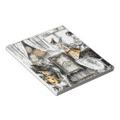 Halloween Vintag Flappers Notizblock (angewinkelt)