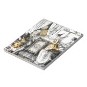 Halloween Vintag Flappers Notizblock (Rotiert)