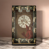 Halloween Vintag Mitternachtsklemme Postkarte