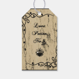 Halloween Vintag Paper Gift Tag Geschenkanhänger