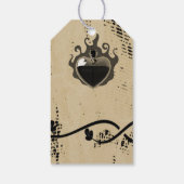 Halloween Vintag Paper Gift Tag Geschenkanhänger (Rückseite)