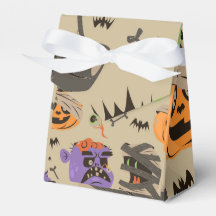 Halloween Vintag Pattern Fevor Box