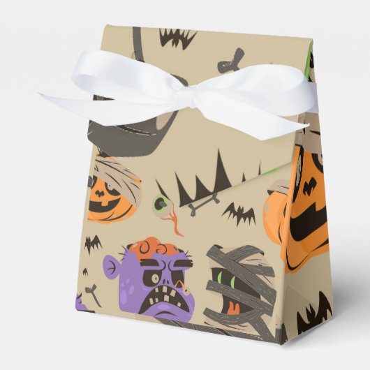 Halloween Vintag Pattern Fevor Box Geschenkschachtel (Vorderseite)