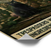 Halloween Vintag Poster (Ecke)