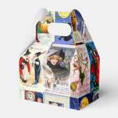 Halloween Vintag Postkarte Geschenkschachtel (Vorderseite)