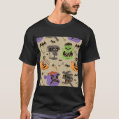 Halloween-Vintag T-Shirt (Vorderseite)
