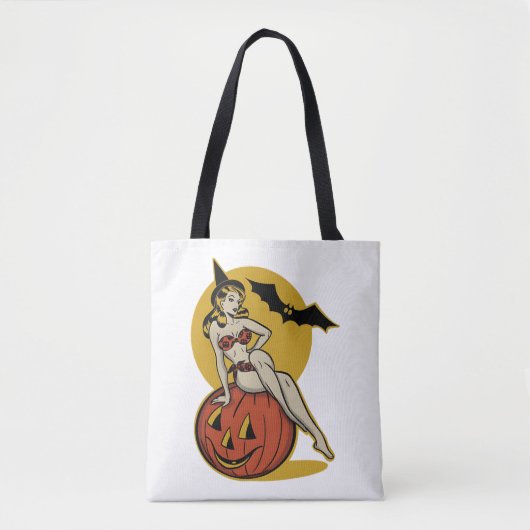 Halloween Vintag Tasche (Vorderseite)