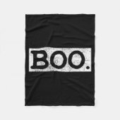 Halloween Vintage Boo Funny Gift Fleecedecke (Vorderseite)