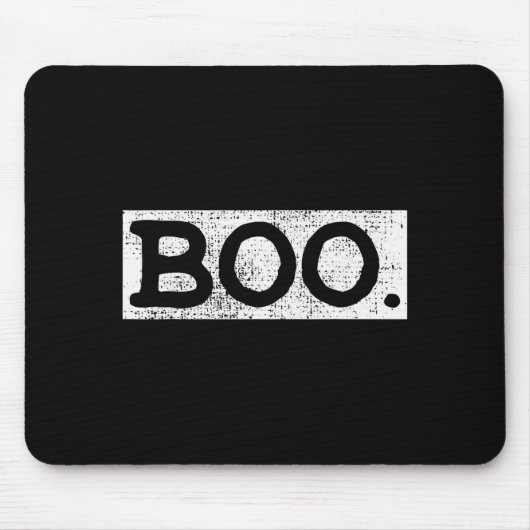 Halloween Vintage Boo Funny Gift  Mousepad (Vorne)