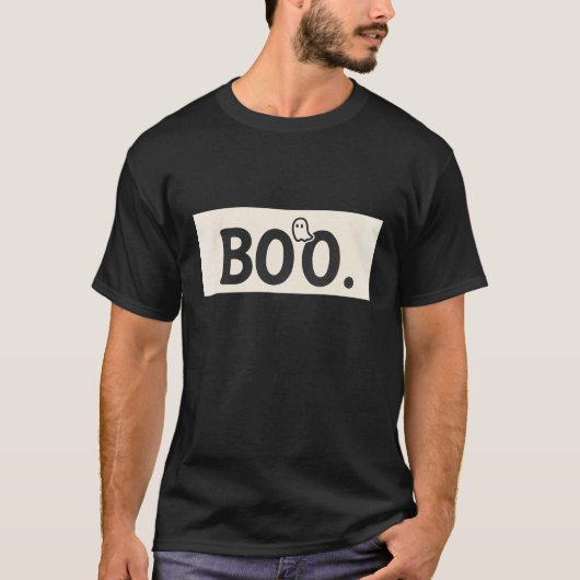 Halloween Vintage Boo Funny Gift T-Shirt (Vorderseite)