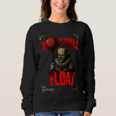 Halloween Vintage Design Sweatshirt (Vorderseite)