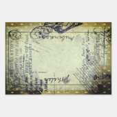 Halloween Vintage Ephamera Zombie Beängstigender B Geschenkpapier Set (Vorderseite 2)