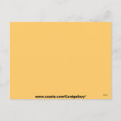 Halloween Vintage Feiertagspostkarte (Rückseite)