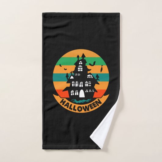 Halloween Vintage Halloween Handtuch (Handtuch)