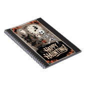 Halloween Vintage Notizblock (Rechte Seite)