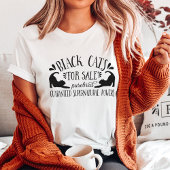 Halloween Vintage Schwarzkatzen T-Shirt