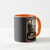 Halloween Vintage Tasse (VorderseiteRechts)
