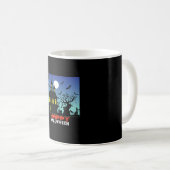 Halloween Vintager Geburtstag Kaffeetasse (VorderseiteRechts)