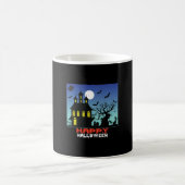 Halloween Vintager Geburtstag Kaffeetasse (Mittel)