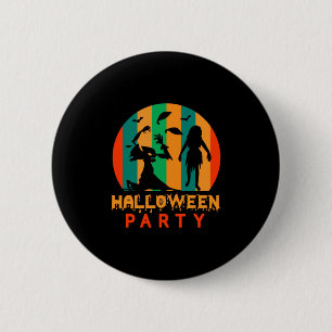 Halloween Vintages Halloween-Party Button