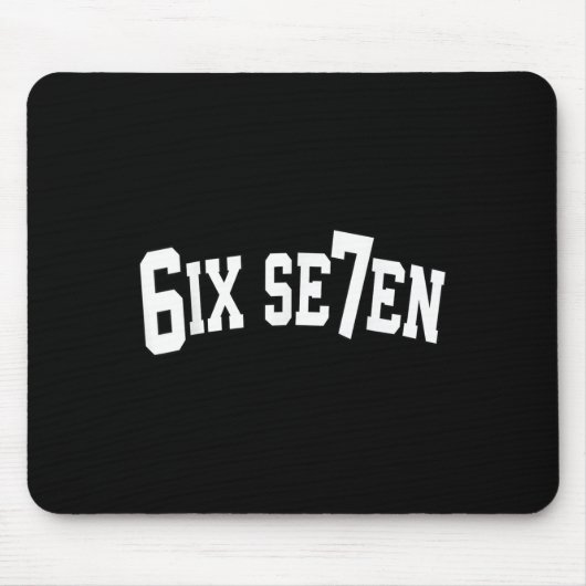 Halloween Viral Internet Six Sieben Meme 67 Srts J Mousepad (Vorne)