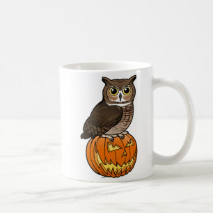 Halloween-Virginia-Uhu Kaffeetasse
