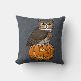 Halloween-Virginia-Uhu Kissen