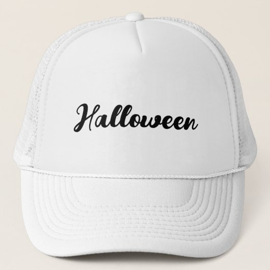 Halloween Visor Trucker-Cap Handsome Nice Super Truckerkappe (Vorderseite)