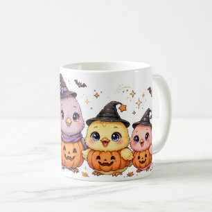 Halloween-Vögel-Tasse, Süß Kaffeetasse