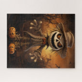 Halloween-Vogelscheuchen-Puzzle Puzzle (Horizontal)
